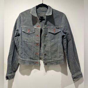 Sergio Women's Gray Denim Jacket Size M